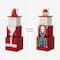 Glitzhome® 24.5" Christmas Wood Santa and Nutcracker Reversible Boxed Porch Decor